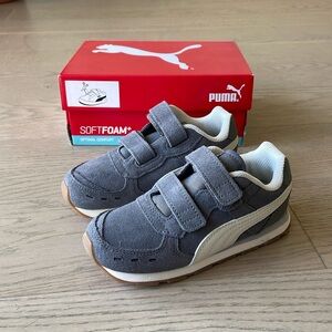 Puma soft foam vista v hook and loop sneakers